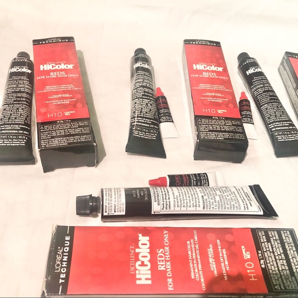 L’Oreal HiColor Bundle. Copper Red & Red Fire Dye Developer + Protein Filler - Picture 6 of 13